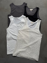 Docked Sheer Tank Top 
