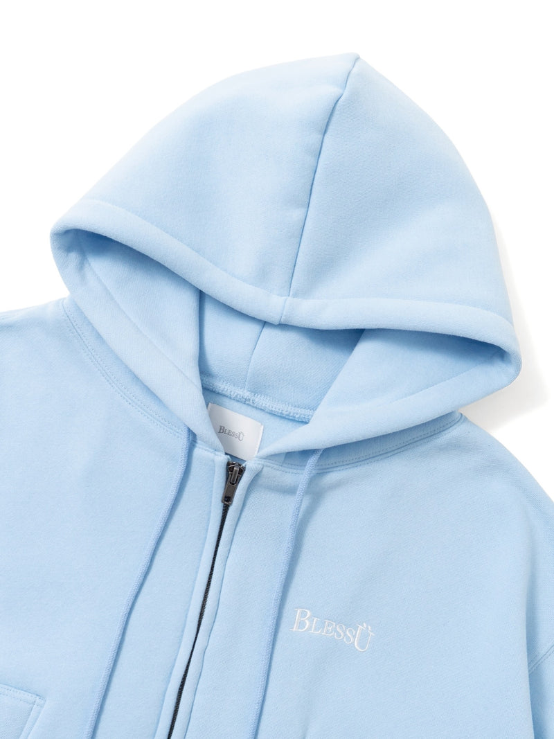 BU SMALL OG LOGO FULL ZIP HOODIE – YZ