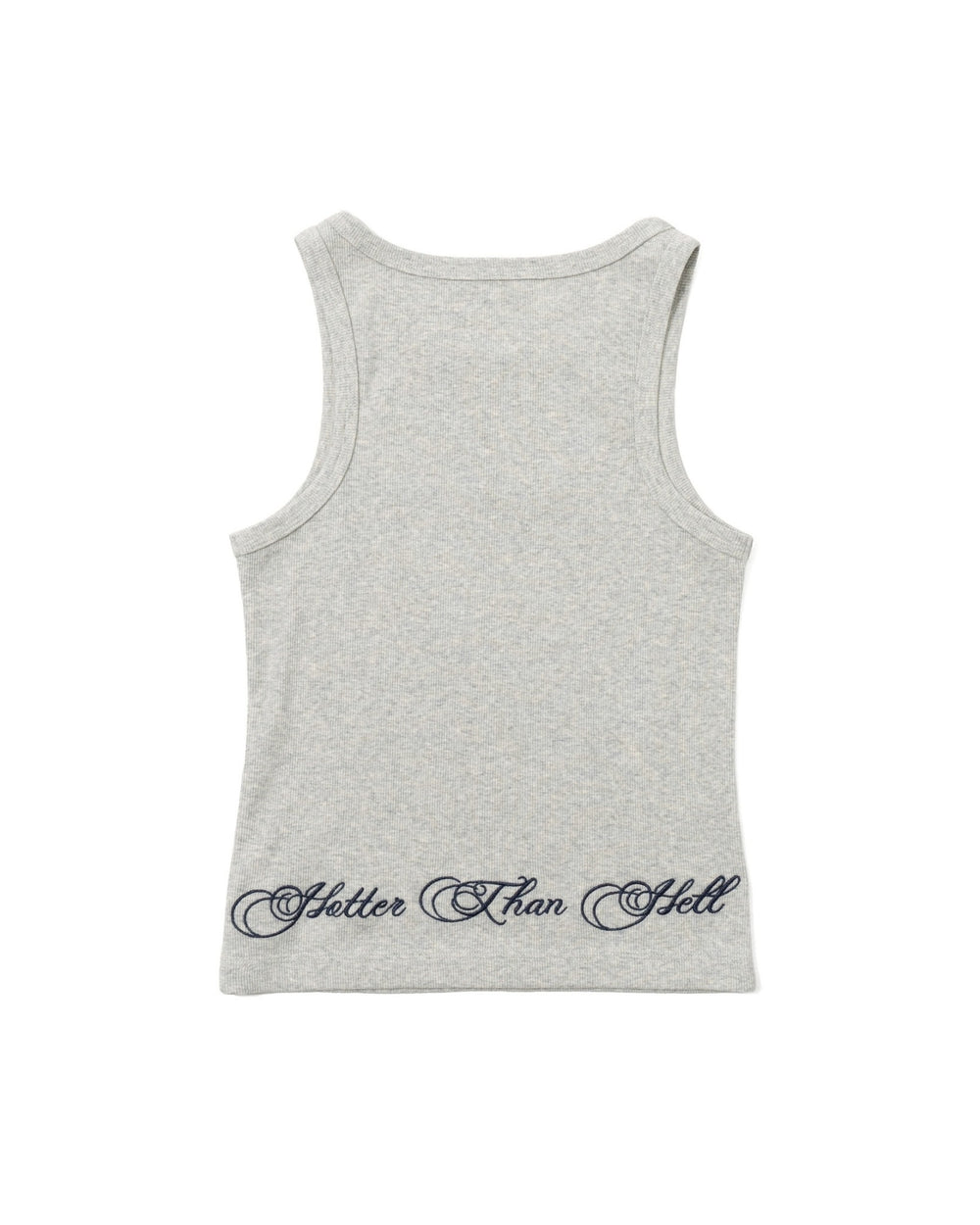 CURSIVE RIB TANKTOP – YZ