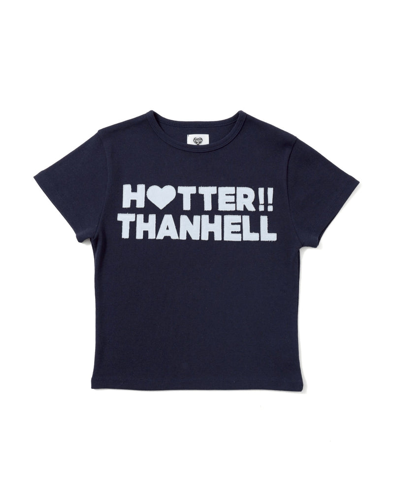 HOTTER THAN HELL LOGO TEE – YZ