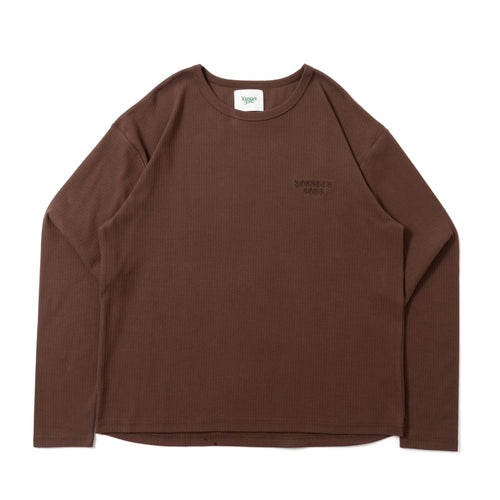 OE logo wide rib ls tee