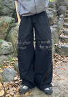 WB wide duck pants