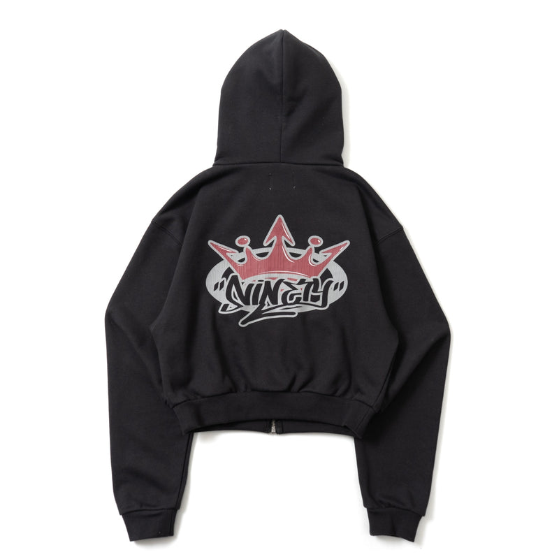 King Logo Front Zip Hoodie