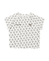 2 POINT LOGO GLITTER TEE