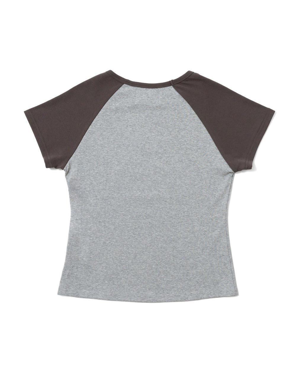 Raglan logo tops グレー GOTHIC RAGLAN TEE – YZ