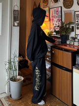 Patchwork Logo sweat pants 
