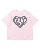 HEART LOGO APPLIQUE TEE