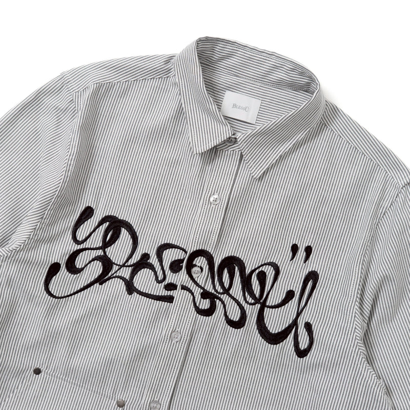 BU STRIPE L/S SHIRT