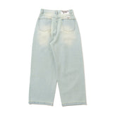 YS Logo Wash Wide Denim