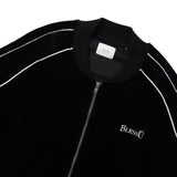 BU velour track jacket