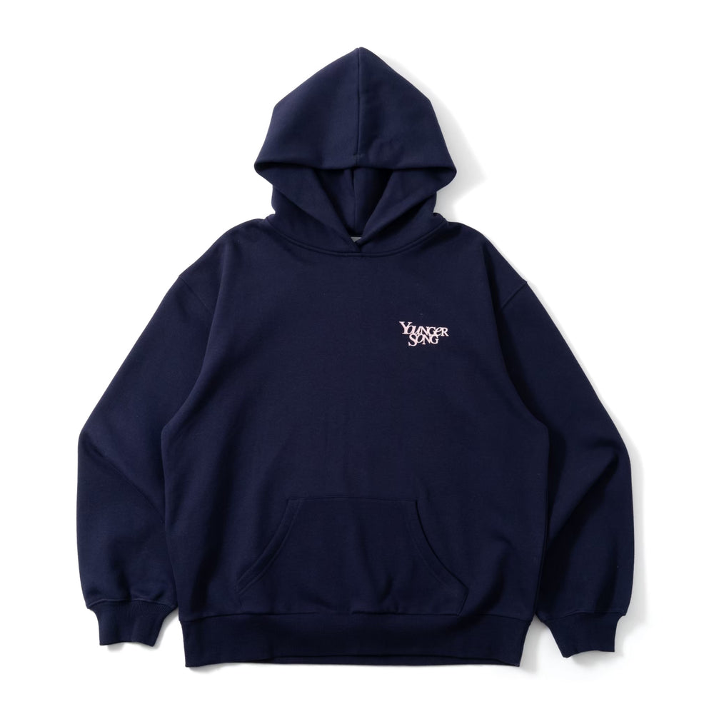 butterfly logo lame hoodie – YZ