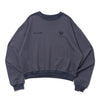 glitter crew sweat shirt