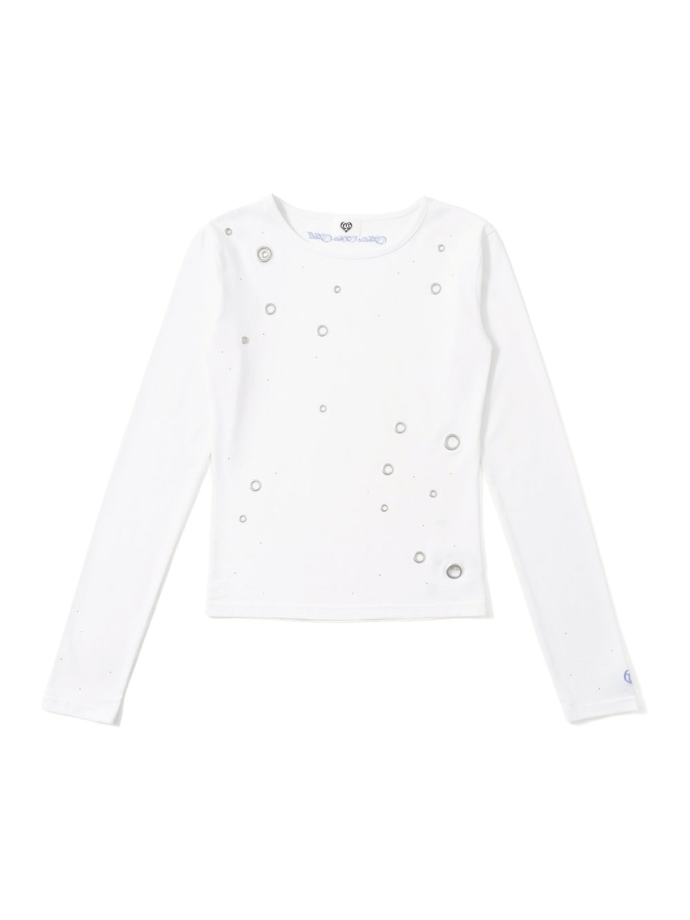 HTH eyelet long sleeve tee ホワイト Eyelet Long-Sleeve Tee – YZ