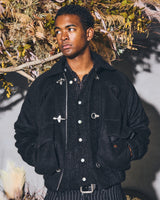 shaggy fireman western jacket