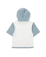 Dots Hooded tee