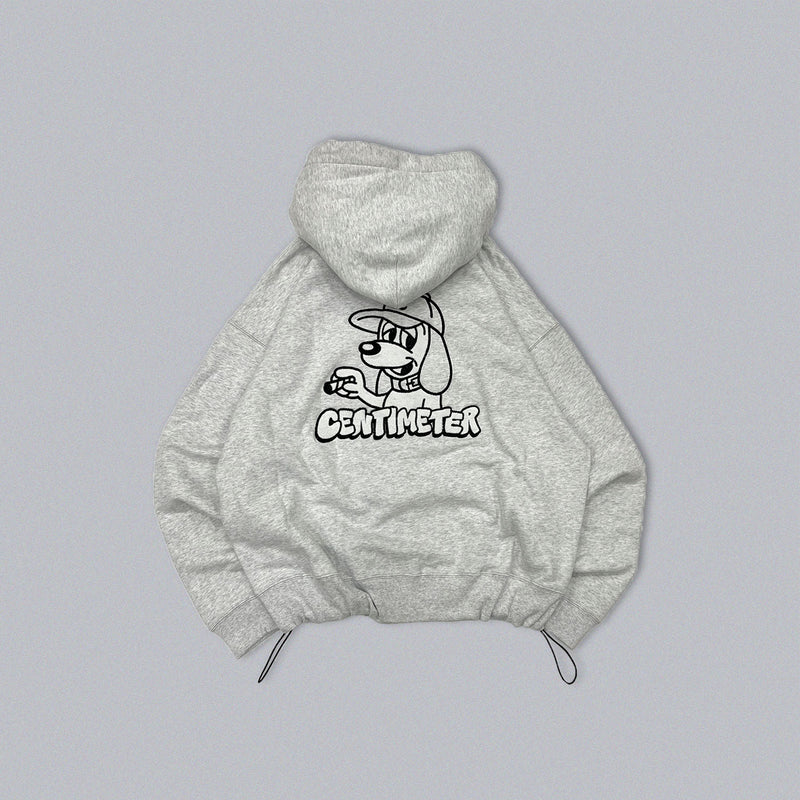 CMT ruler pigment zip hoodie