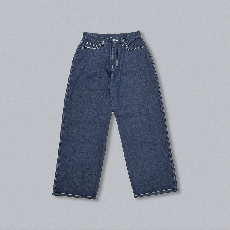 Rigid CMT ruler denim pants