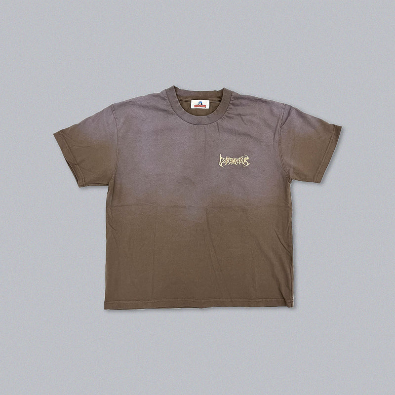 Tribal logo gradation tee