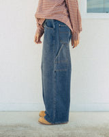 Super baggy denim pants