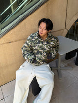 SIGNATURE RUBBER LOGO 羽绒服 