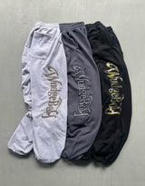 Patchwork Logo sweat pants 
