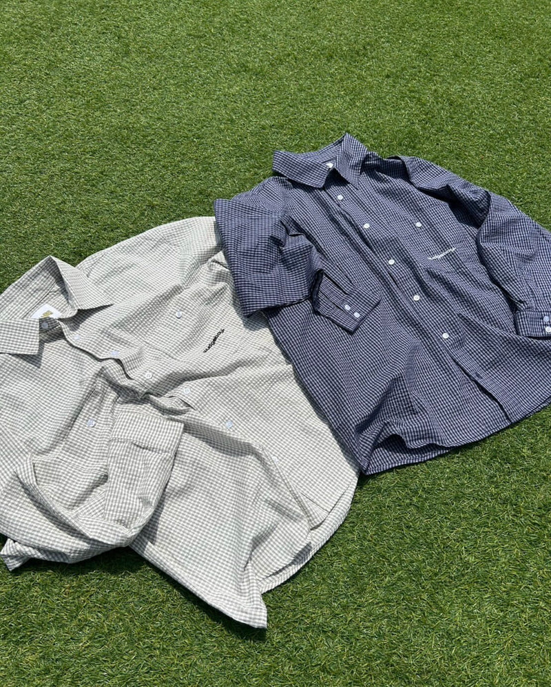 long sleeve check shirt