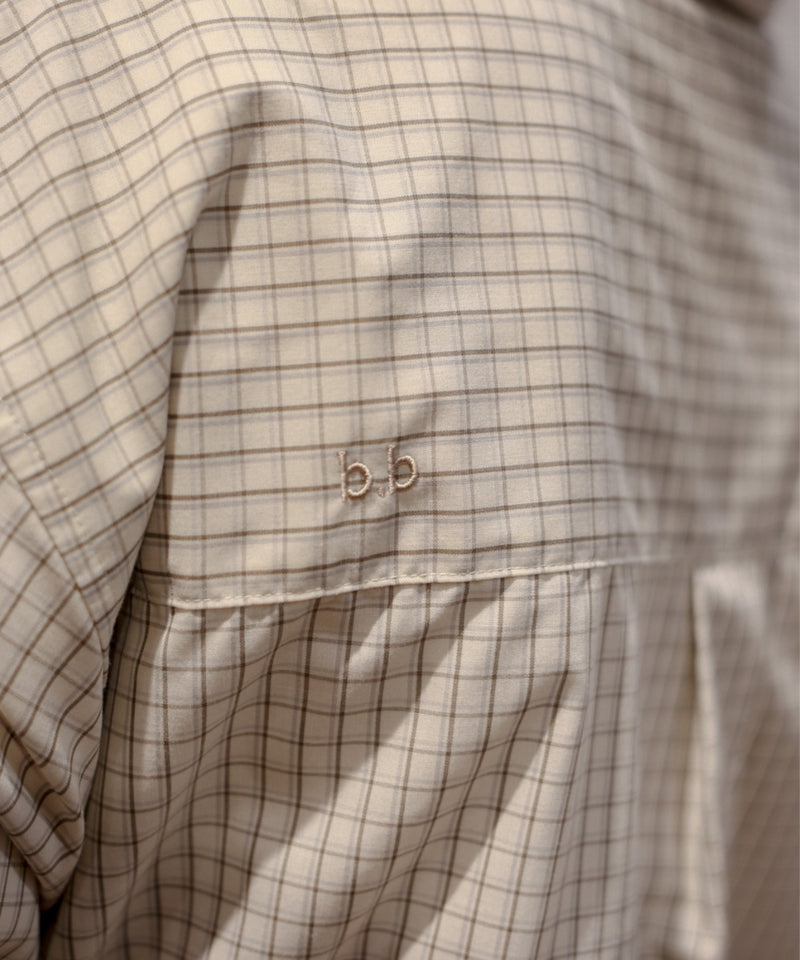 ダブルポケットチェックシャツ