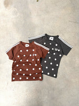 DOT PATTERN LINE TEE