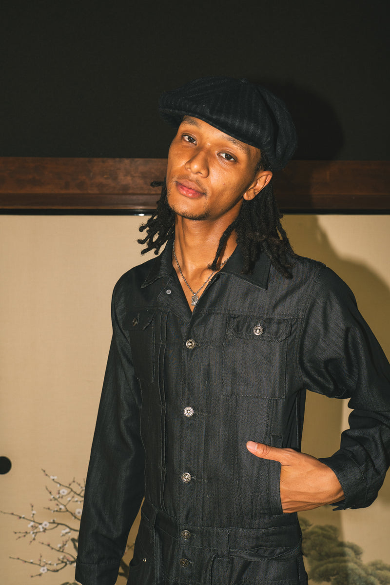 rayon denim all in one