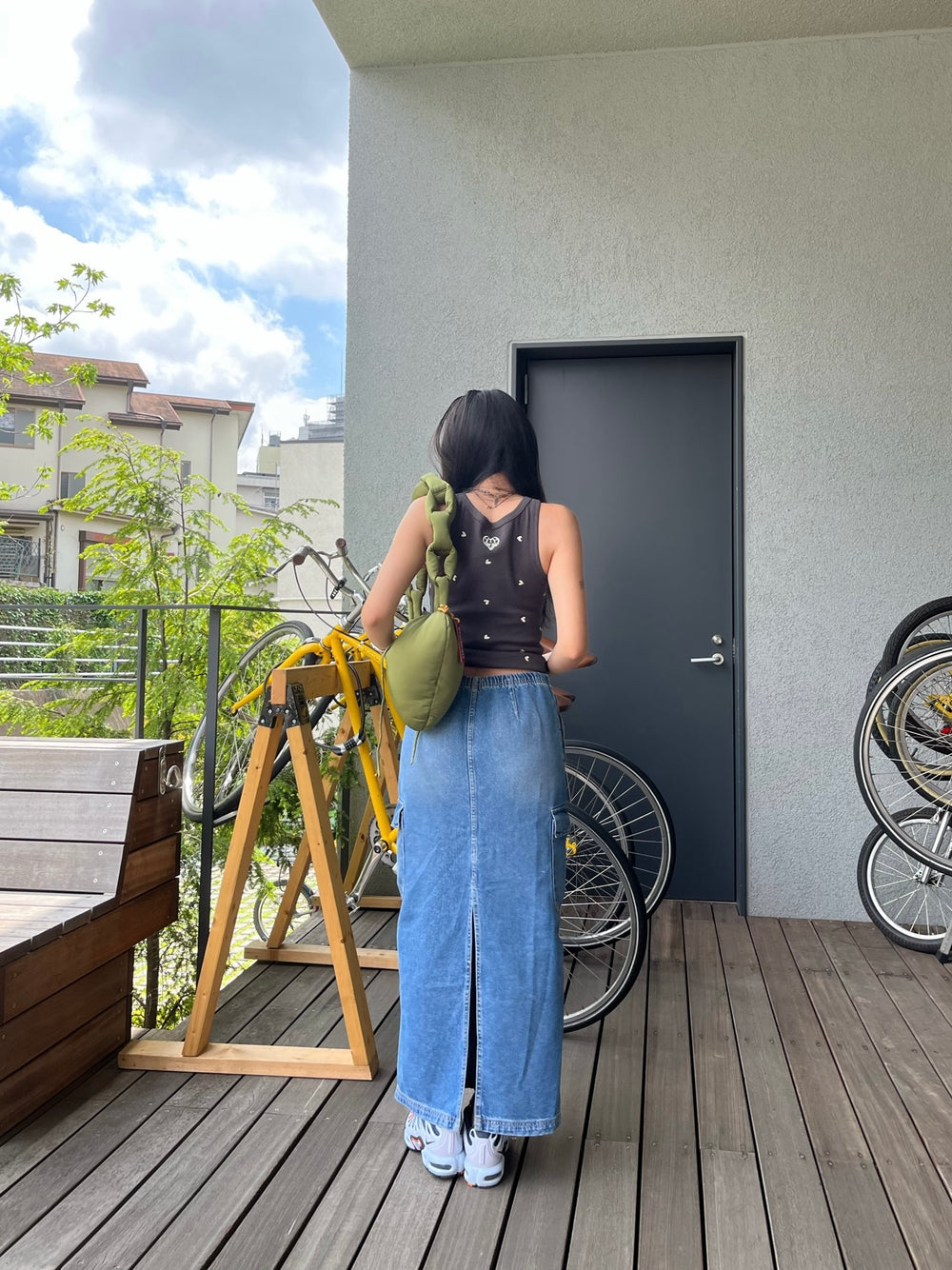 random heart tank top – YZ