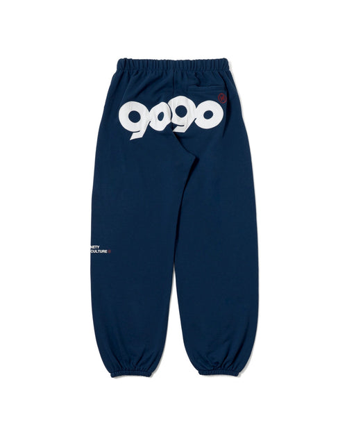 9090 セットアップ ブルー ロゴプリント 9090 OFFICIAL ONLINE STORE – YZ