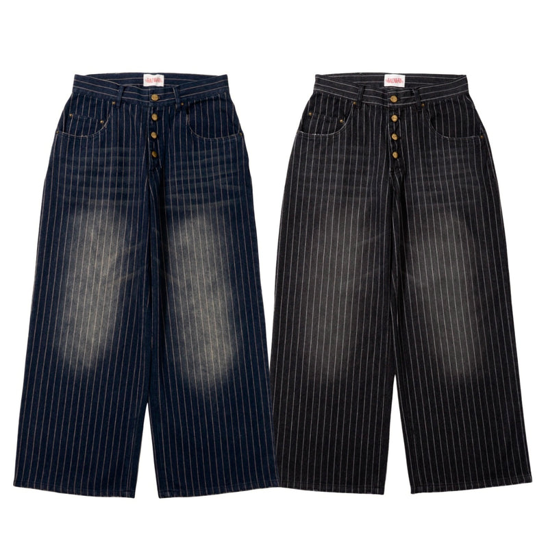 パンツ Badway Grunge stripe denim pants 26ss Grunge stripe denim – YZ
