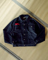 Western short denim jacket