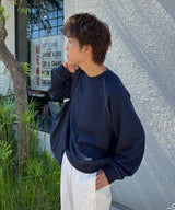 [24AW pre -sale] Color scheme stitch sweatshirts (scheduled to be shipped: late September 2024)