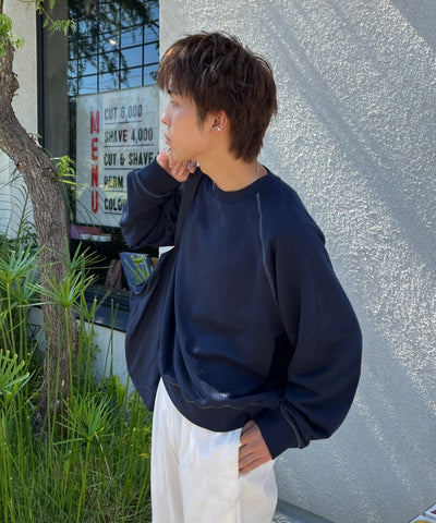 [24AW pre -sale] Color scheme stitch sweatshirts (scheduled to be shipped: late September 2024)
