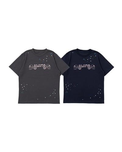 twins kira kira studs tee