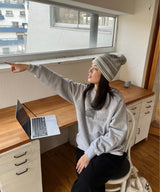 アソート柄ドローコードスウェット