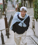 アソート柄ドローコードスウェット