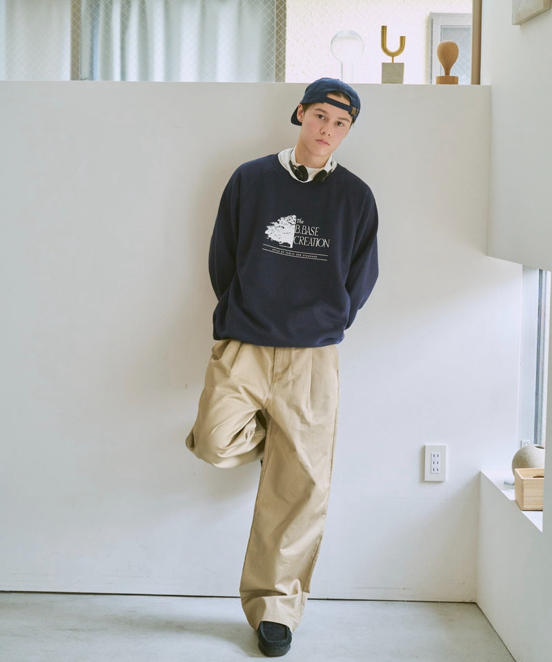 アソート柄ドローコードスウェット