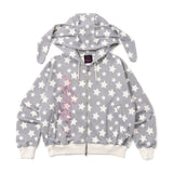 Rabbit Ear Zip Hoodie