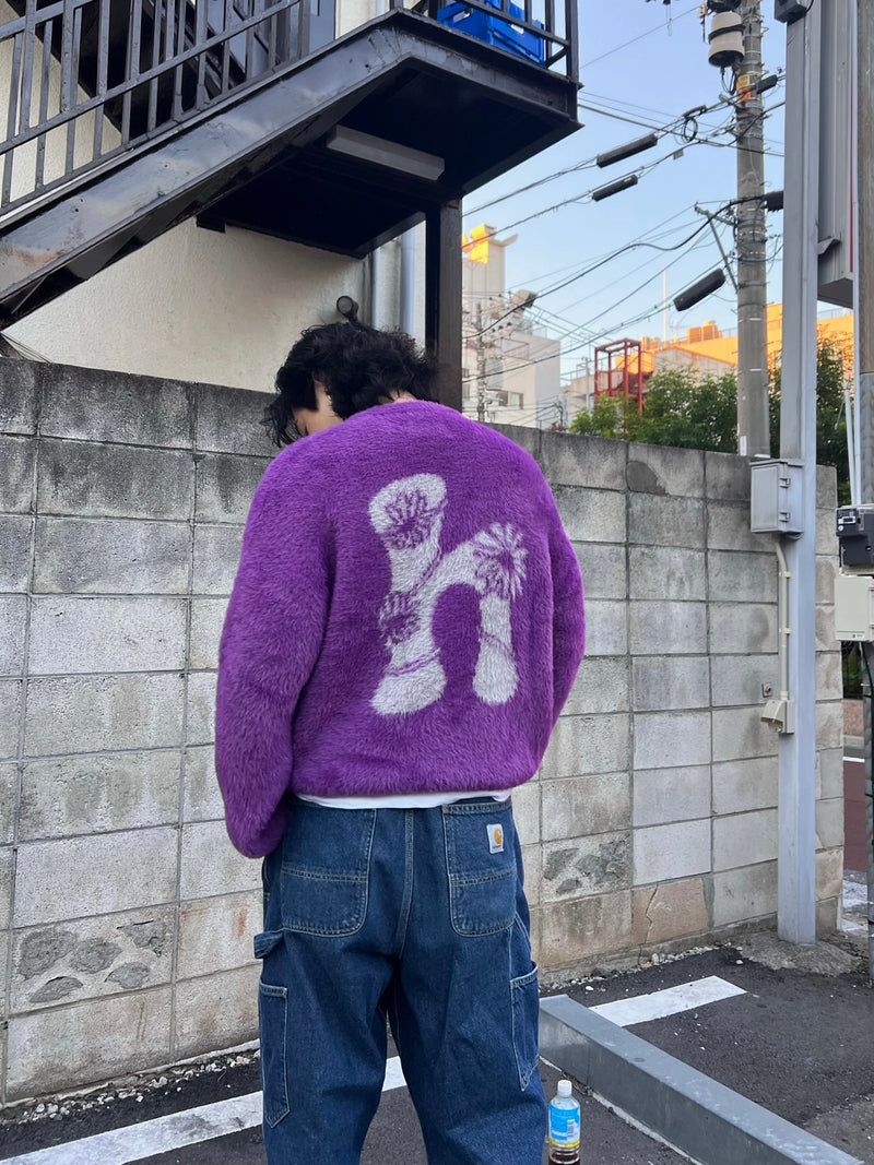 日本未入荷 H HTH ニット/セーター flower knit logo ニット