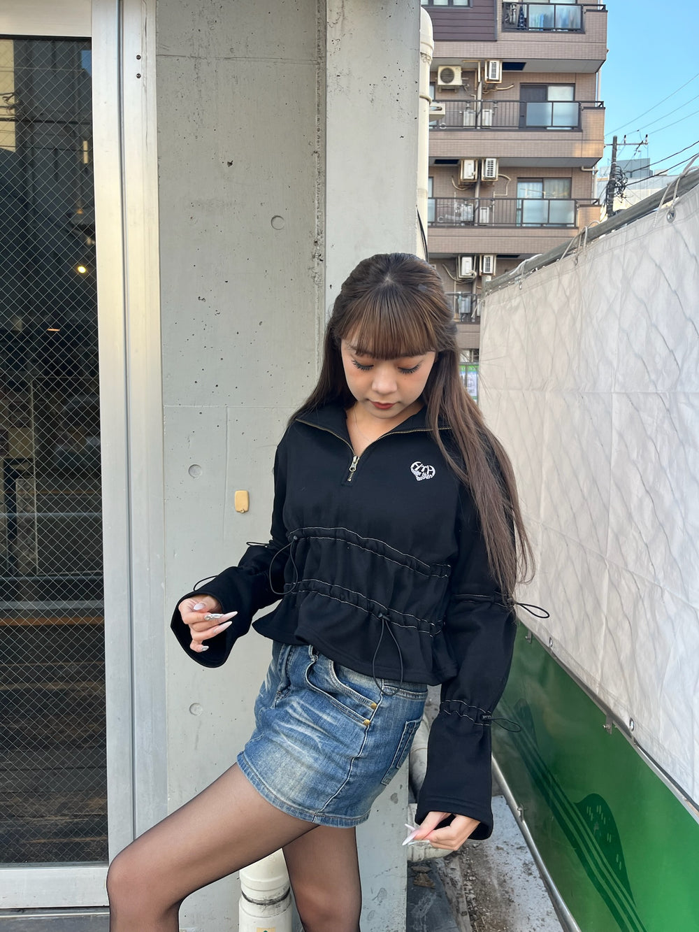 美品 deps HALF ZIP SWEAT ブラック Lサイズ 美品 deps HALF ZIP SWEAT ブラック Lサイズ Half Zip Top Black – DEES