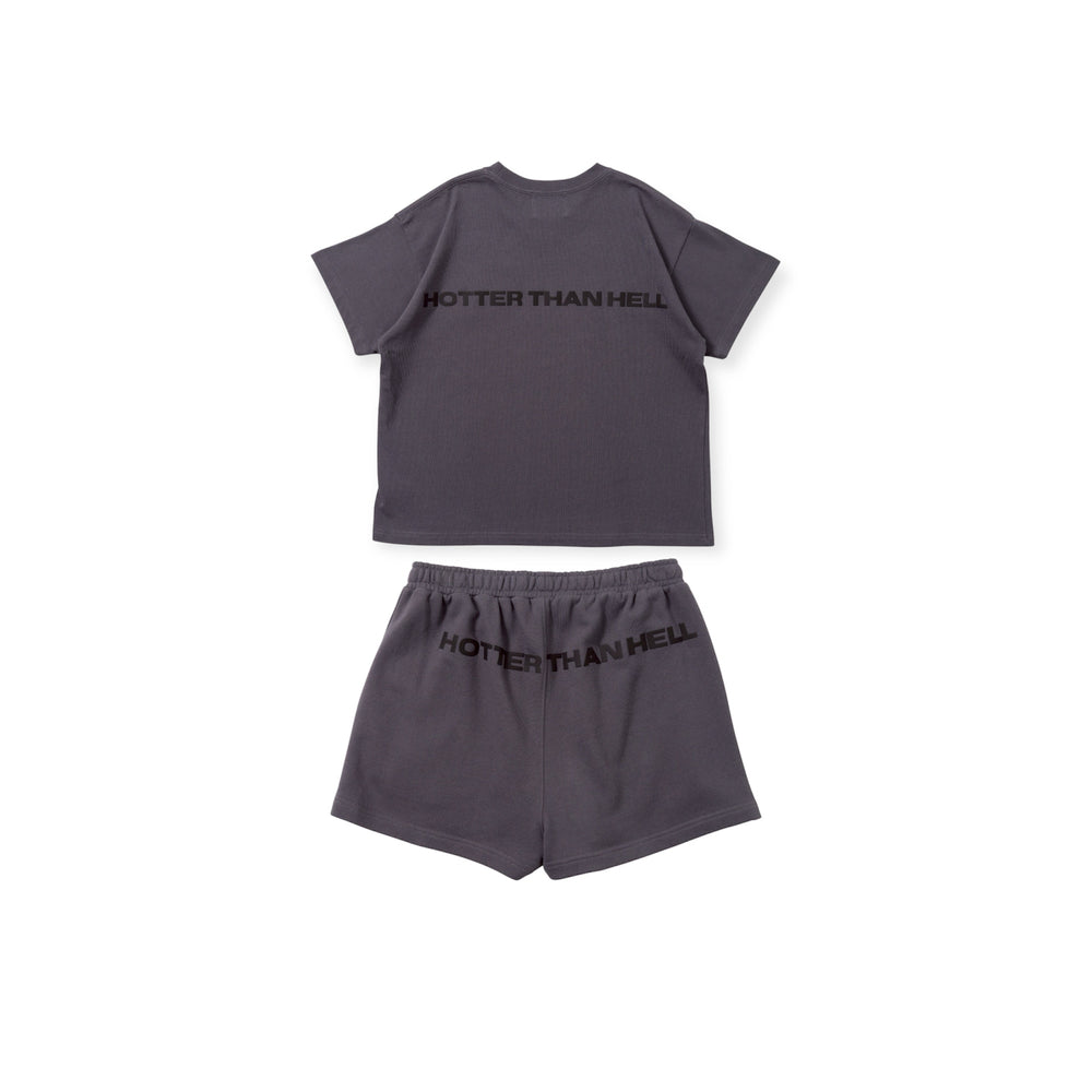 h flower logo short sleeve set up – YZ