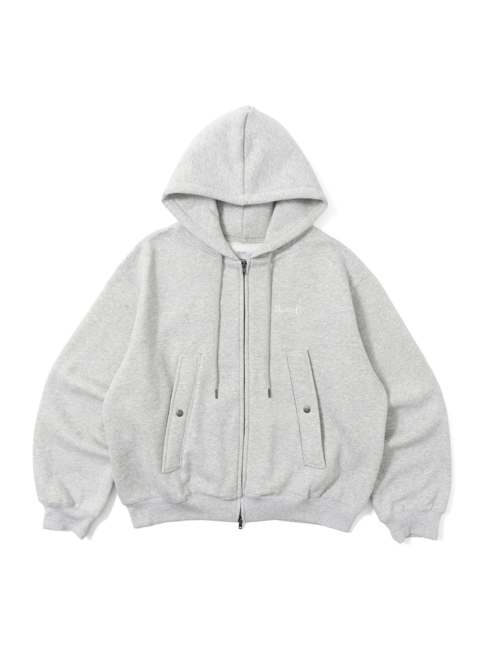 BU SMALL OG LOGO FULL ZIP HOODIE – YZ