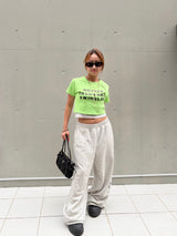 SPANGLE LOGO TEE 