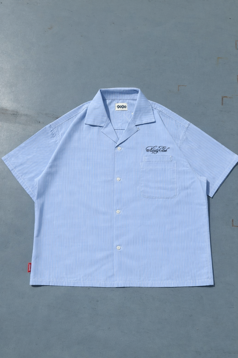 Ninety Club Striped Short Sleeve Shirt – YZ