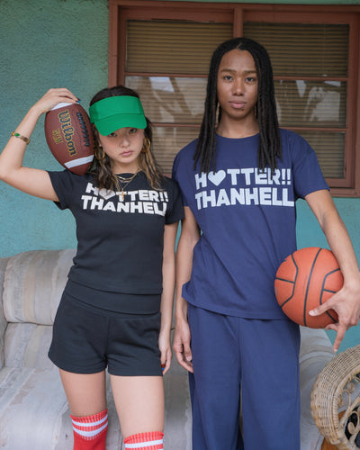 HOTTER THAN HELL LOGO TEE 