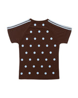 DOT PATTERN LINE TEE
