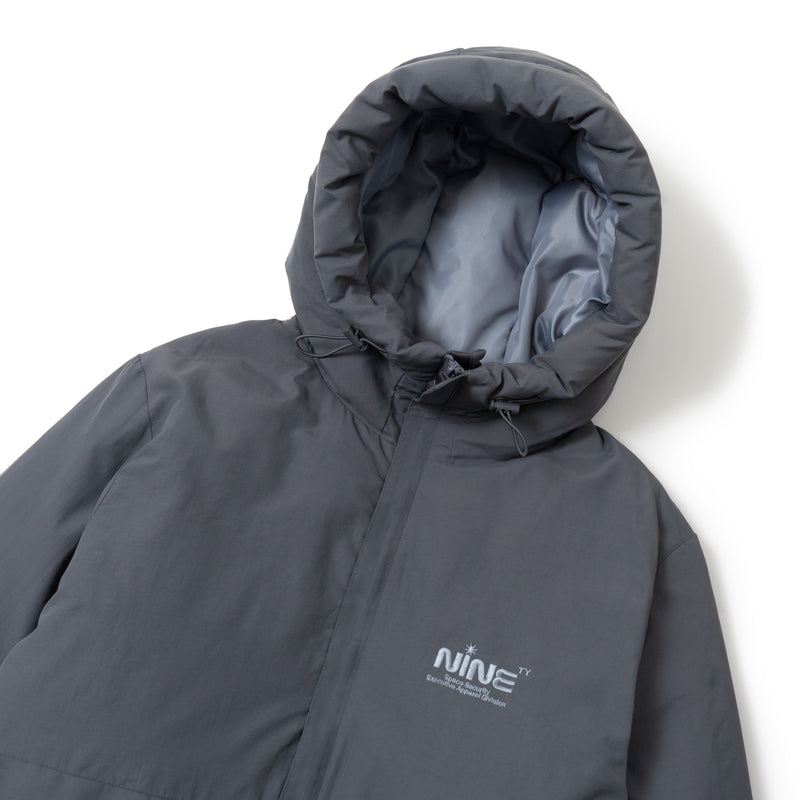 Space Logo Hooded Down Jacket