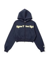 sagara heart logo zip hoodie